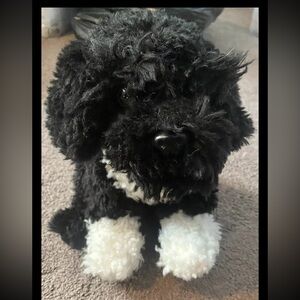 GANZ Webkinz Signature Portuguese Water Dog Plush 13" Stuffed Toy Lovey